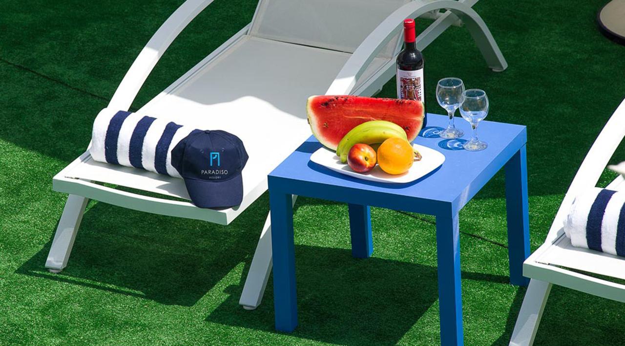 Paradiso Resort Agia Marina  Buitenkant foto